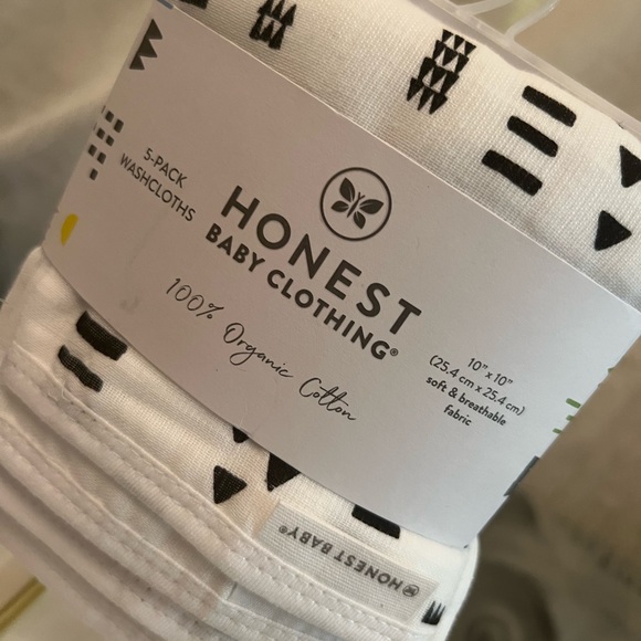 ⚡️Honest Baby Clothing Washcloths - Picture 2 of 3
